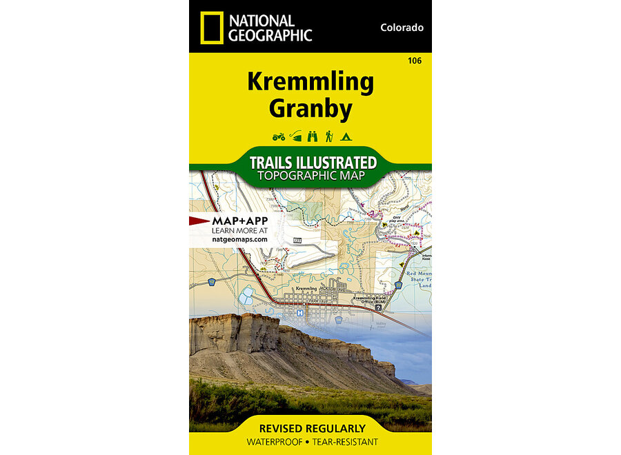 Trails Illustrated 106 Kremmling, Granby