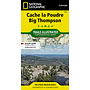 Trails Illustrated 101 Cache La Poudre, Big Thompson CLR