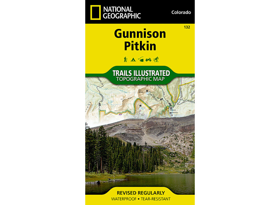 Trails Illustrated 132 Gunnison, Pitkin