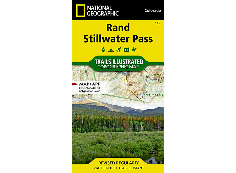 Trails Illustrated 115 Rand, Stillwater