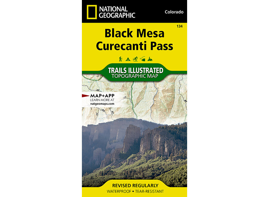 Trails Illustrated 134 Black Mesa, Curecanti Pass