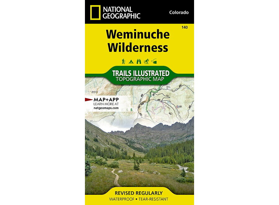 Trails Illustrated 140 Weminuche Wilderness