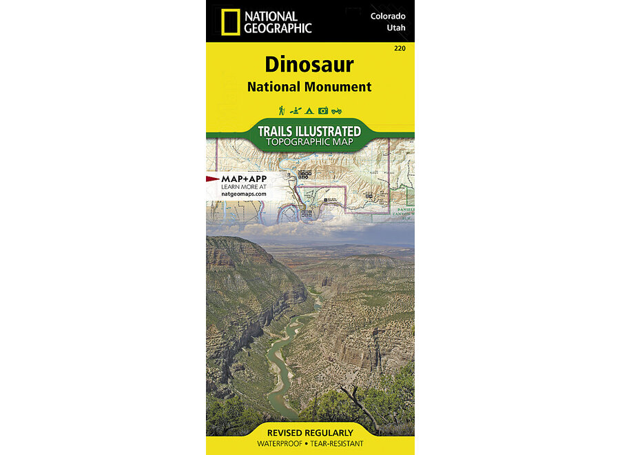 Trails Illustrated 220 Dinosaur National Monument