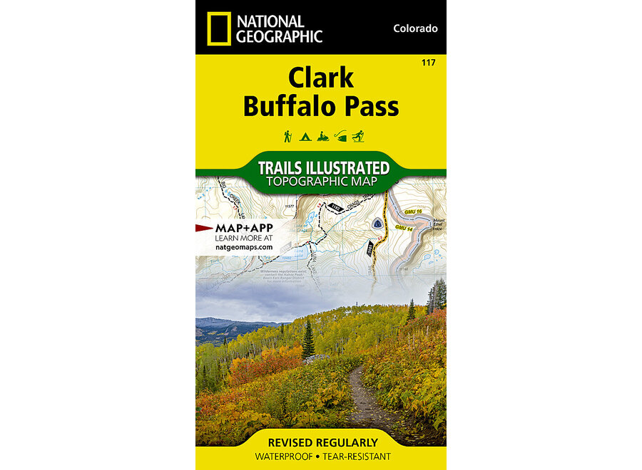 Trails Illustrated 117 Clark, Buffalo Pass