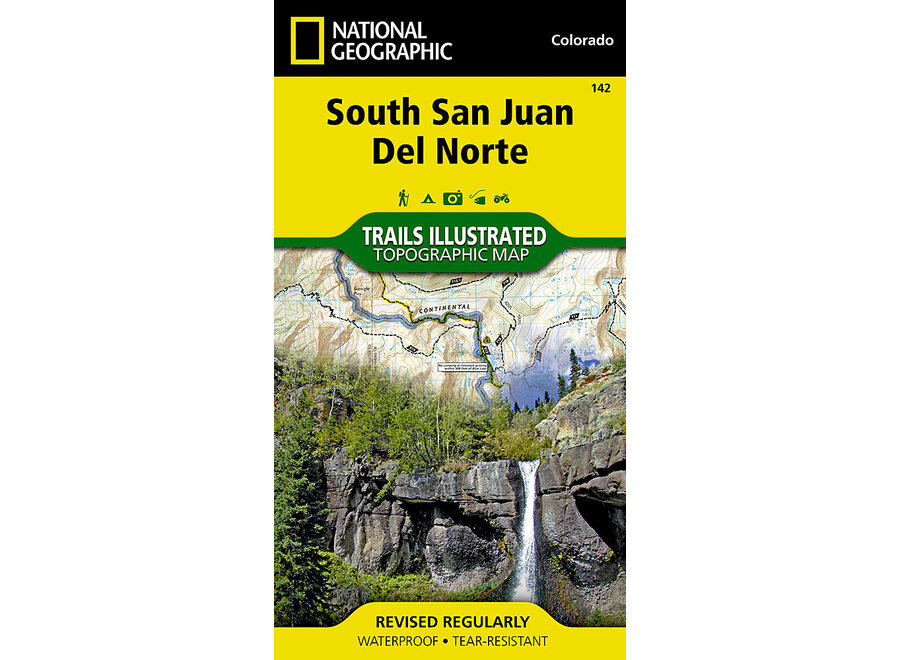 Trails Illustrated 142 South San Juan, Del Norte