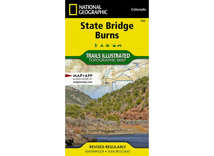 Trails Illustrated 120 State Bridge, Burns