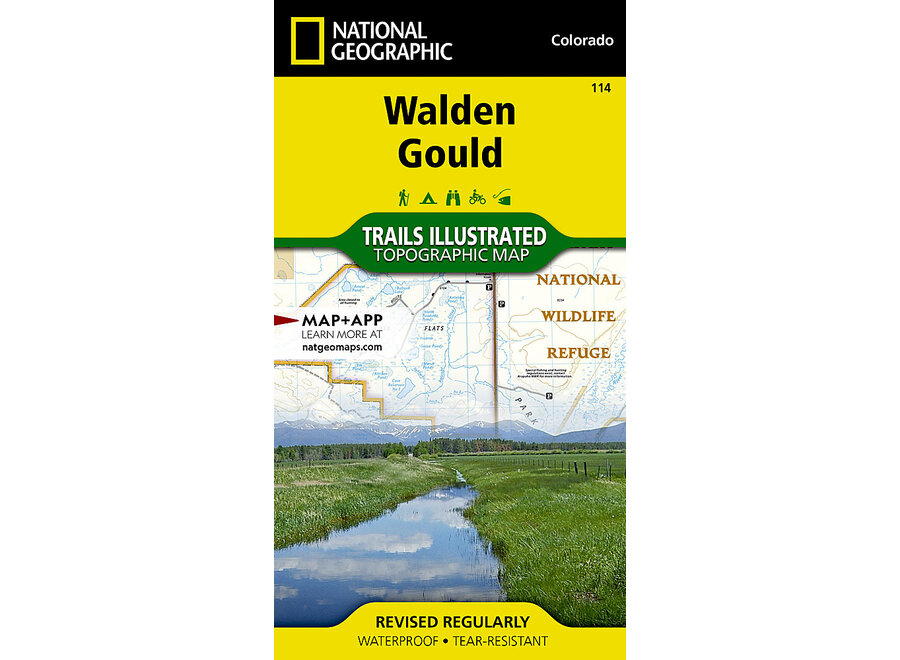 Trails Illustrated 114 Walden, Gould