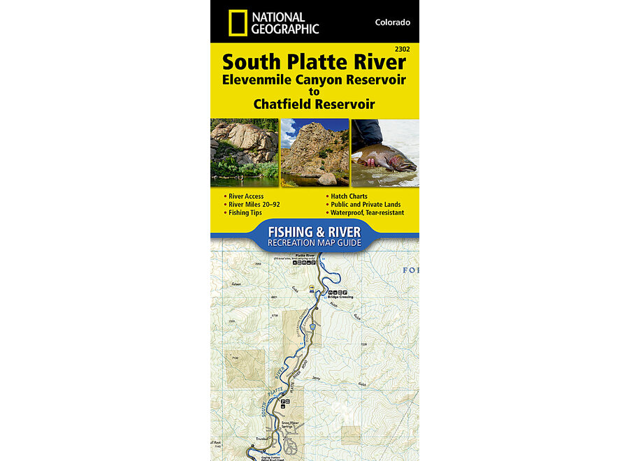 Trails Illustrated 2302 South Platte, Elevenmile Canyon To Chatfield