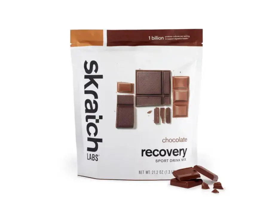 Skratch Labs Sport Recovery Drink Mix Chocolate 12 Serving Bag