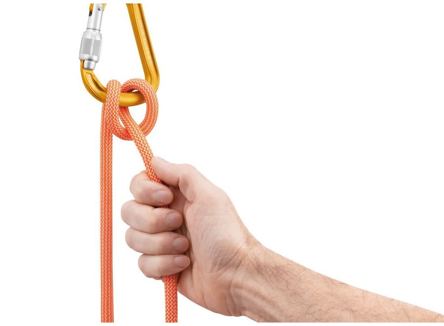 Petzl Attache Screw-Lock Locking Carabiner Yellow