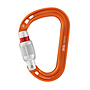 Petzl Rocha Screw-Lock Locking Carabiner Orange