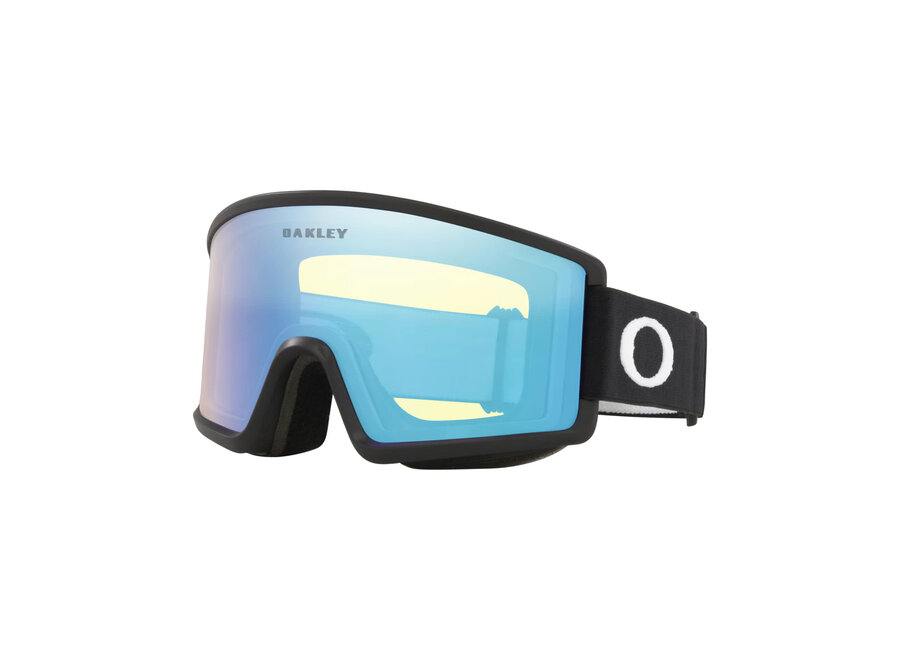Oakley Target Line L Goggles Matte Black Strap Hi Yellow Iridium Lenses