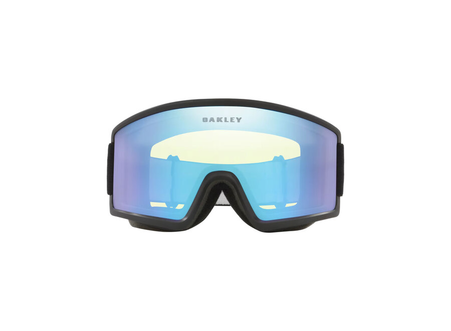 Oakley Target Line L Goggles Matte Black Strap Hi Yellow Iridium Lenses