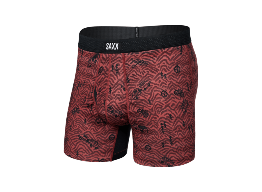 Saxx Droptemp Cooling Mesh Boxer Brief Fly Clearance