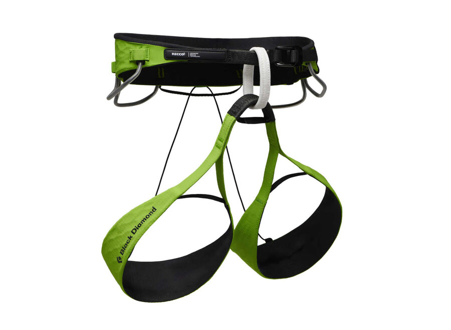 Black Diamond Vision Airnet Climbing Harness Envy Green