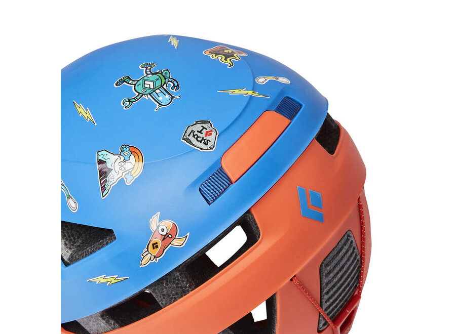 Black Diamond Kids Capitan Helmet Ultra Blue/Persimmon