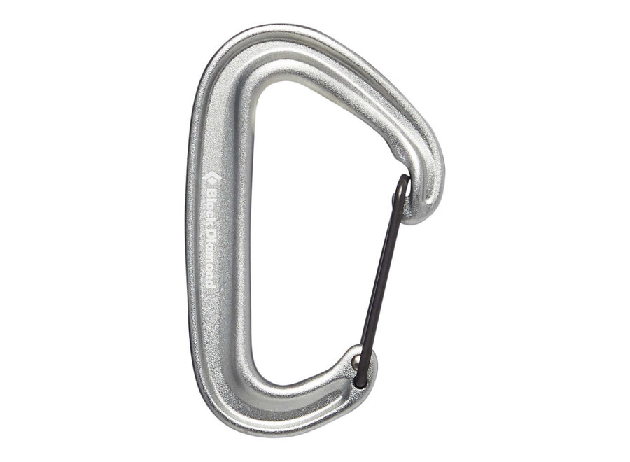 Black Diamond Miniwire Carabiner Light Gray