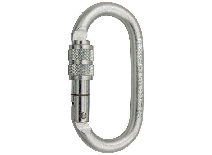 CAMP Steel Oval Pro Lock Carabiner