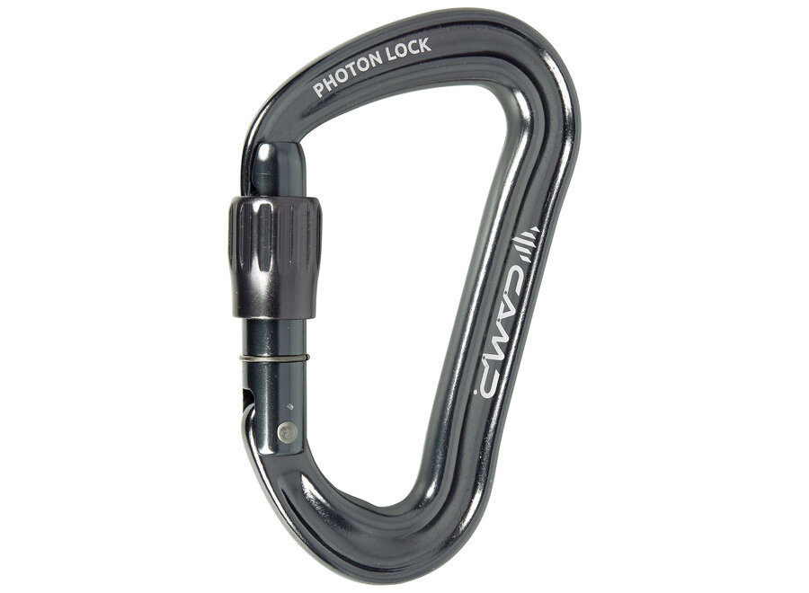 CAMP Photon Locking Carabiner Gunmetal