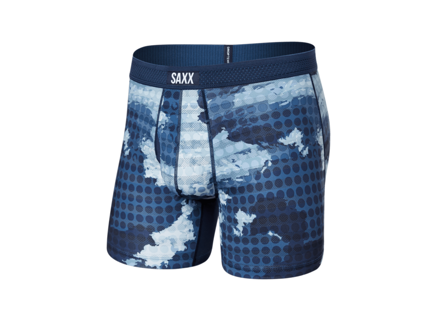 Saxx Droptemp Cooling Mesh Boxer Brief Fly Clearance