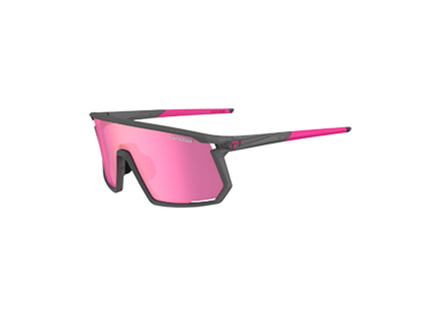 Tifosi Moab Satin Vapor Clarion Sunset Pink AC Red/Clear Lens