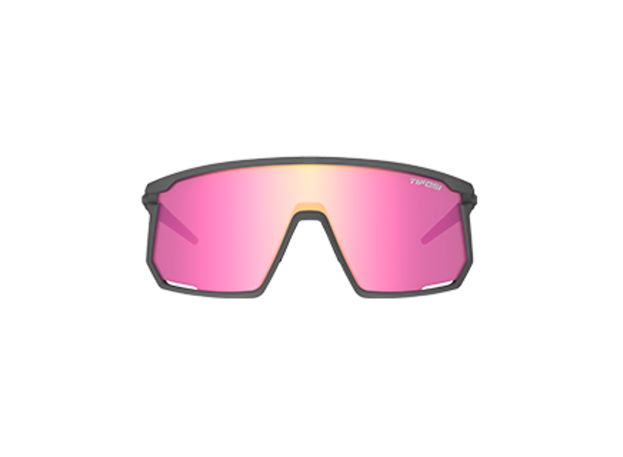 Tifosi Moab Satin Vapor Clarion Sunset Pink AC Red/Clear Lens