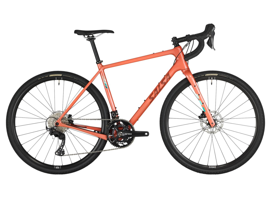 Salsa Warbird Carbon GRX 820 2x12 Bike 700c S24 Burnt Orange