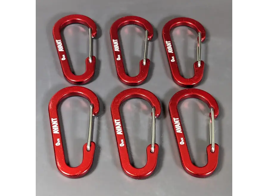 Avant Climbing Micro Accessory Carabiner (6 pack)