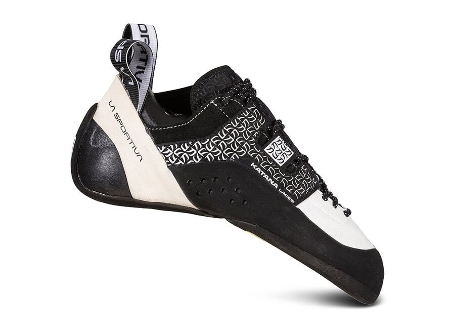 La Sportiva Women's Katana Lace Rock Climbing Shoe White/Black