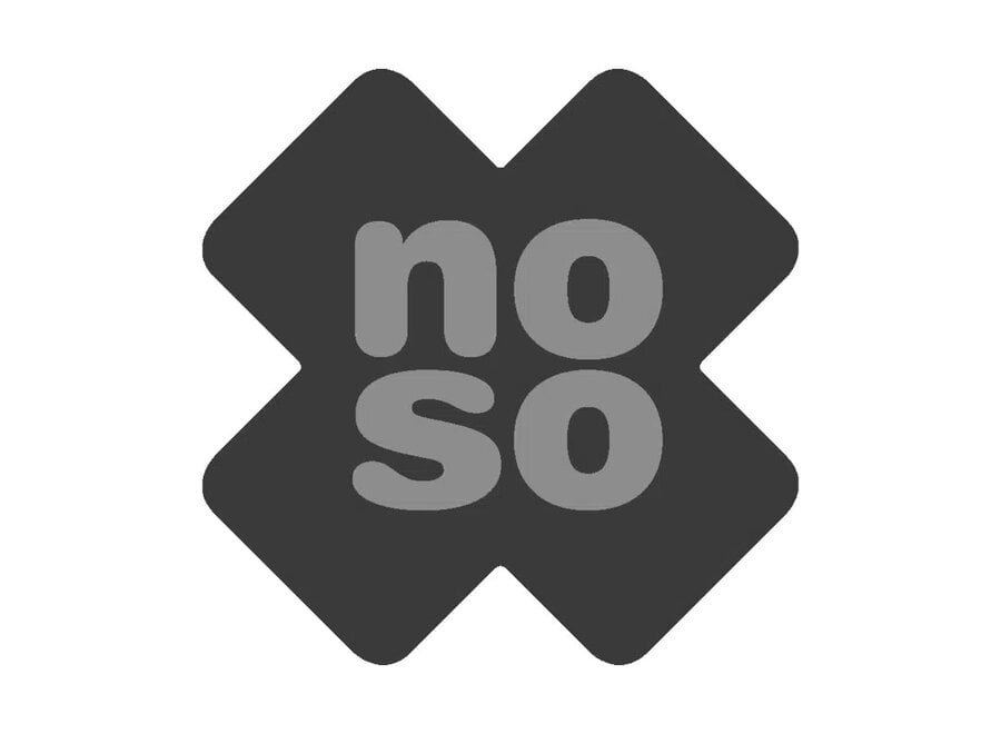 NoSo Patches Logo X Black