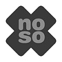 NoSo Patches Logo X Black