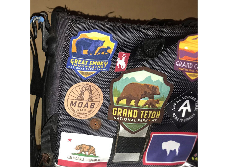 NoSo Patches Grand Teton Bear 2.24X2.5 By Anderson