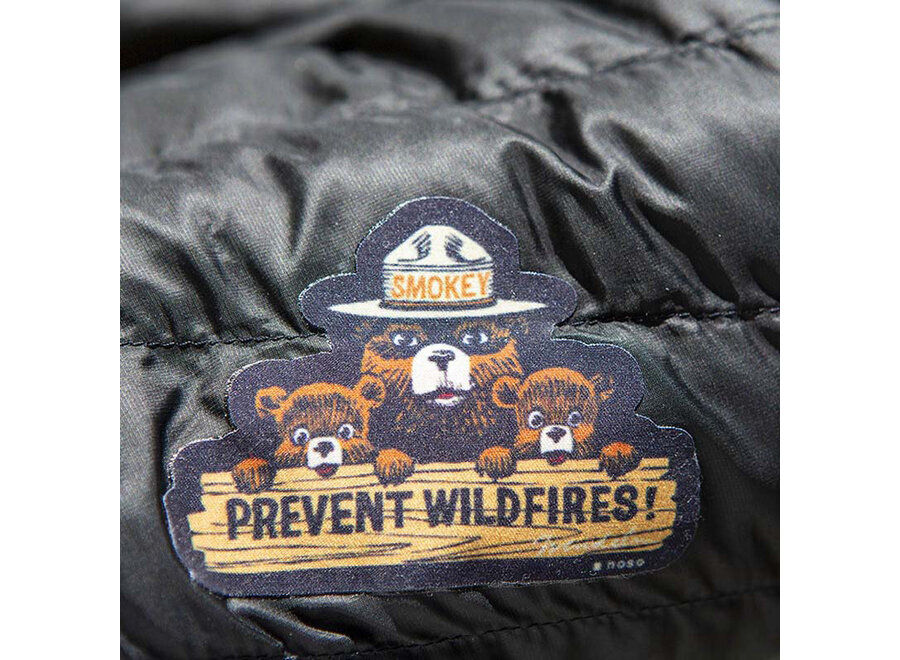 NoSo Patches Smokey Bear Prevent Wildfires