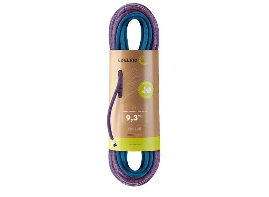 Edelrid Tommy Caldwell Eco Dry ColorTec 9.3mm 60M Rope