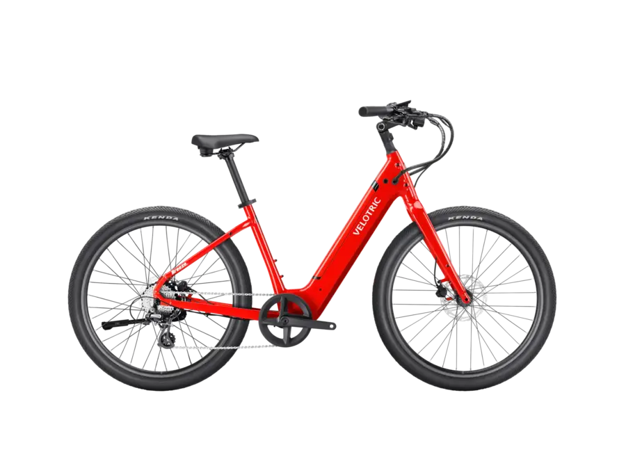 Velotric Breeze Step Thru Cruiser Ebike + Rear Rack + Fenders