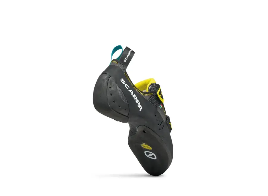 Scarpa Vapor V Rock Climbing Shoe Smoke/Yellow