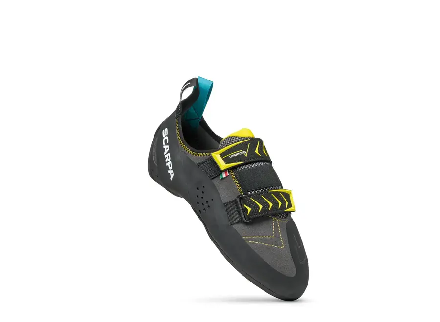 Scarpa Vapor V Rock Climbing Shoe Smoke/Yellow