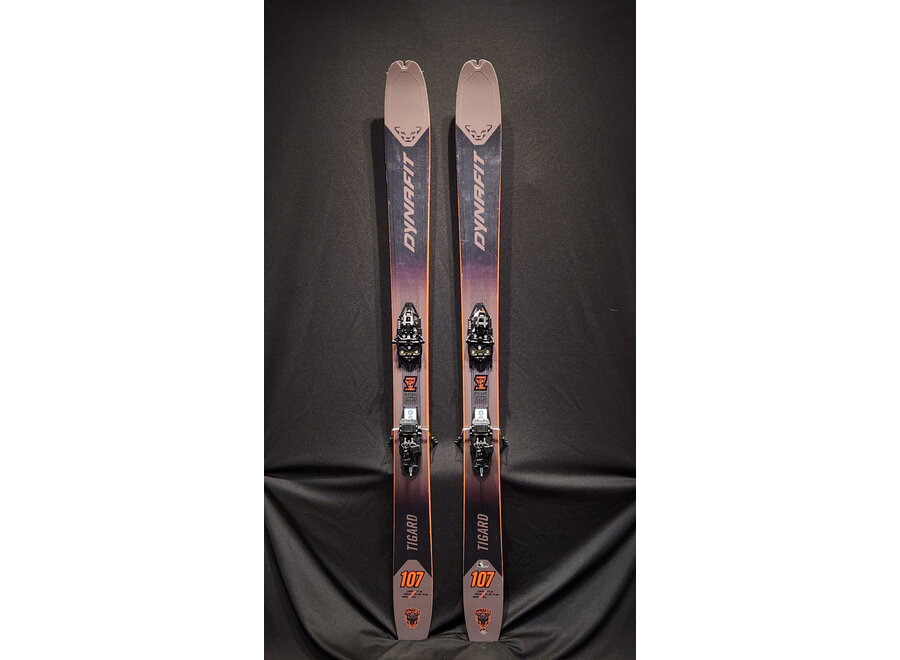 Used Dynafit Tigard 107 Ski 24/25 171cm - Rotation 10 Binding - Dynafit Speedskin Package