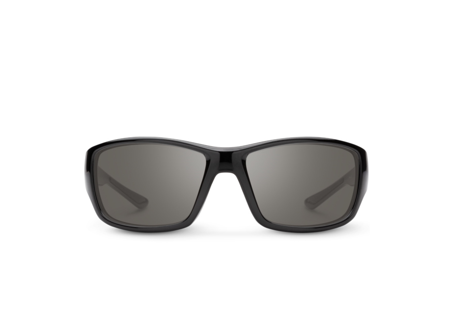 Suncloud Optics Hull Black Polarized Gray Sunglasses