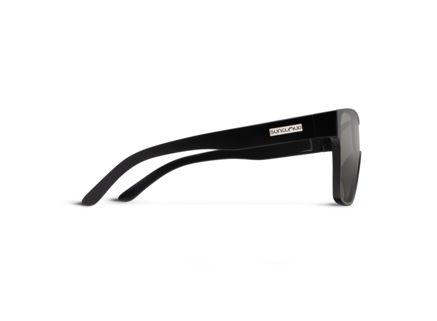 Suncloud Biff Matte Black Polarized Gray Sunglasses