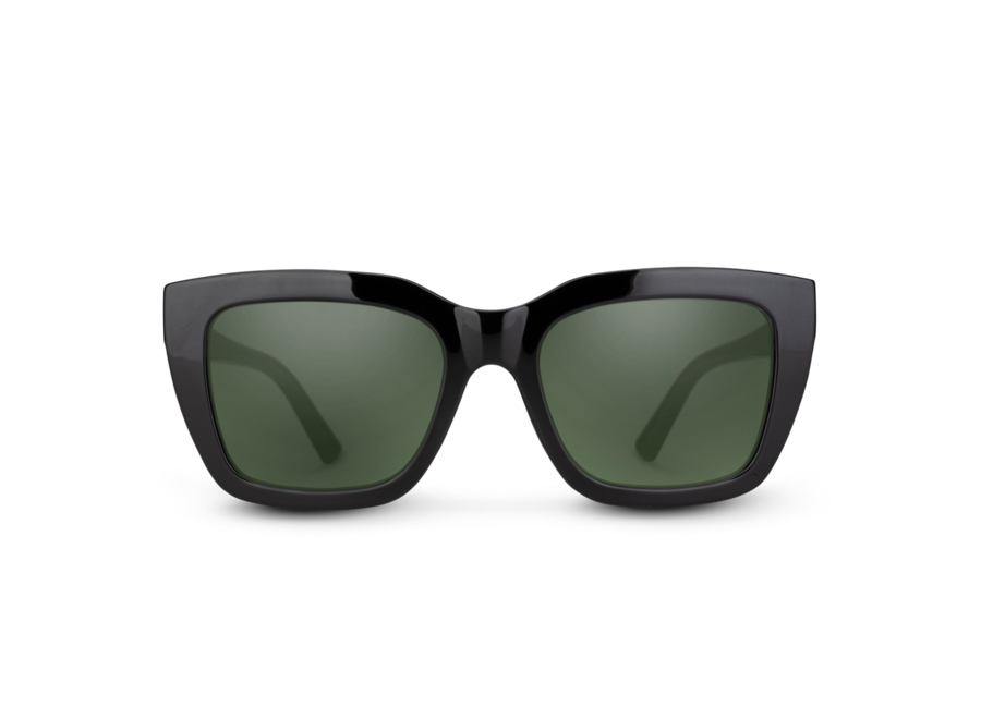 Suncloud Marion Black Polarized Gray Green Sunglasses