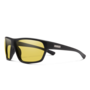 Suncloud Boone Matte Black Polarized Low Light Yellow Sunglasses