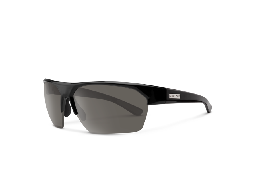 Suncloud Rival Black Polarized Gray Sunglasses Clearance