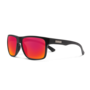 Suncloud Rambler Matte Black Polarized Red Mirror Sunglasses