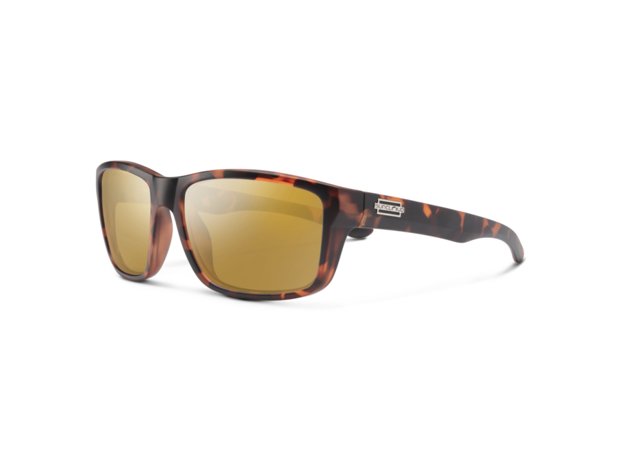 Suncloud Mayor Matte Tortoise Polar Sienna Mirror Sunglasses