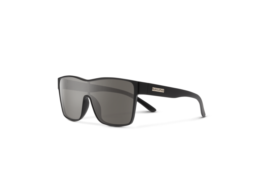 Suncloud Biff Matte Black Polarized Gray Sunglasses