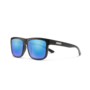 Suncloud Quiver Matte Black Polarized Blue Mirror Sunglasses