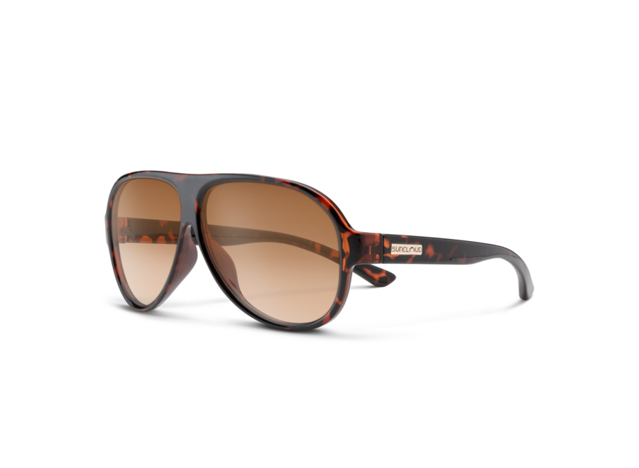 Suncloud Rooney Tortoise Polarized Brown Gradient Sunglasses
