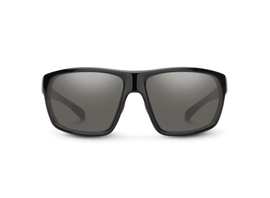 Suncloud Boone Black Polarized Gray Sunglasses