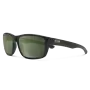 Suncloud Optics Mayor Matte Black Polarized Gray Green Sunglasses